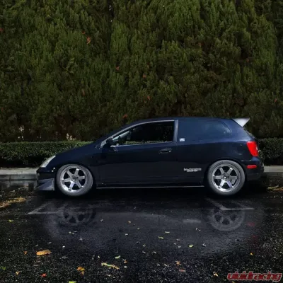 Street Aero Cross Faded Side Skirt Splitter Set Honda Civic SI 2002-2005 - s-ssa-hon-005-cf-s72
