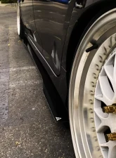 Street Aero Cross Faded Side Skirt Splitter Set Honda Civic LX Sedan 2016-2021                                     - s-ssa-hon-009-cf-s76 - Image 10
