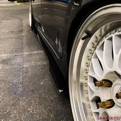Street Aero Cross Faded Side Skirt Splitter Set Honda Civic LX Sedan 2016-2021 - s-ssa-hon-009-cf-s76