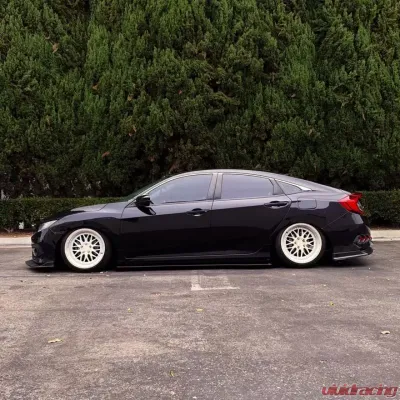Street Aero Cross Faded Side Skirt Splitter Set Honda Civic LX Sedan 2016-2021 - s-ssa-hon-009-cf-s76