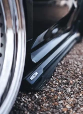 Street Aero Cross Faded Side Skirt Splitter Set Honda Civic Type-R 2017-2021                                     - s-ssa-hon-013-cf-s76 - Image 12