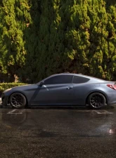 Street Aero Cross Faded Side Skirt Splitter Set Hyundai Genesis Coupe 2009-2012                                     - s-ssa-hyn-002-cf-s81 - Image 8