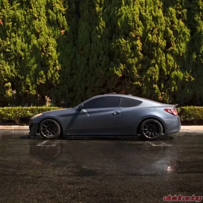 Street Aero Cross Faded Side Skirt Splitter Set Hyundai Genesis Coupe 2009-2012 - s-ssa-hyn-002-cf-s81