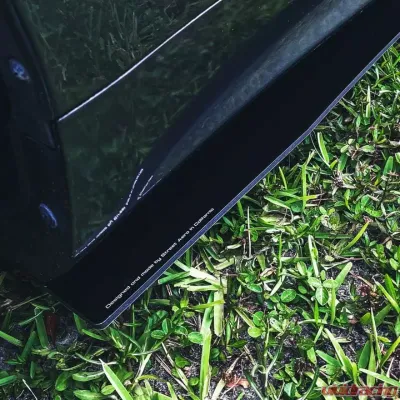 Street Aero Cross Faded Side Skirt Splitter Set Hyundai Genesis Coupe (BK2) 2013-2016 - s-ssa-hyn-003-cf-s81