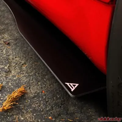 Street Aero Cross Faded Side Skirt Splitter Set Infiniti G35 Coupe 2003-2006 - s-ssa-inf-001-cf-s82