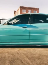 Street Aero Cross Faded Side Skirt Splitter Set Infiniti G35 Sedan                                     - s-ssa-inf-002-cf-s81 - Image 9