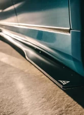 Street Aero Cross Faded Side Skirt Splitter Set Infiniti G35 Sedan                                     - s-ssa-inf-002-cf-s81 - Image 10