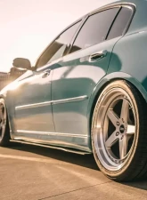 Street Aero Cross Faded Side Skirt Splitter Set Infiniti G35 Sedan                                     - s-ssa-inf-002-cf-s81 - Image 11