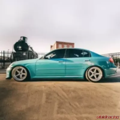 Street Aero Cross Faded Side Skirt Splitter Set Infiniti G35 Sedan - s-ssa-inf-002-cf-s81