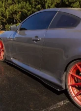 Street Aero Cross Faded Side Skirt Splitter Set Infiniti G37 Coupe IPL 2011-2013                                     - s-ssa-inf-003-cf-s82.5 - Image 9
