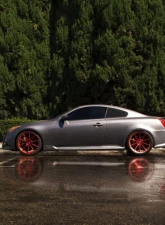 Street Aero Cross Faded Side Skirt Splitter Set Infiniti G37 Coupe IPL 2011-2013                                     - s-ssa-inf-003-cf-s82.5 - Image 8