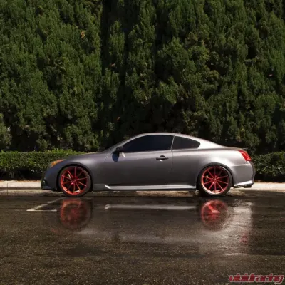 Street Aero Cross Faded Side Skirt Splitter Set Infiniti G37 Coupe IPL 2011-2013 - s-ssa-inf-003-cf-s82.5
