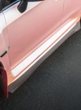 Street Aero Cross Faded Side Skirt Splitter Set Subaru WRX 2015-2021                                     - s-ssa-sub-004-cf-s75 - Image 9