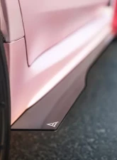 Street Aero Cross Faded Side Skirt Splitter Set Subaru WRX 2015-2021                                     - s-ssa-sub-004-cf-s75 - Image 10