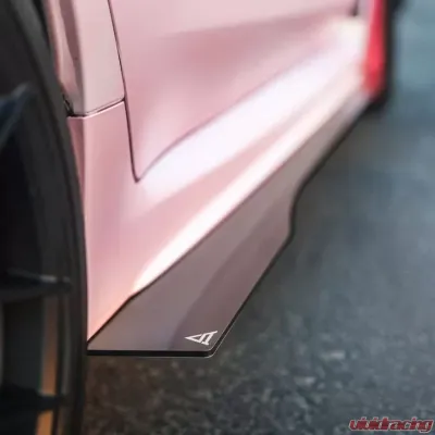Street Aero Cross Faded Side Skirt Splitter Set Subaru WRX 2015-2021 - s-ssa-sub-004-cf-s75