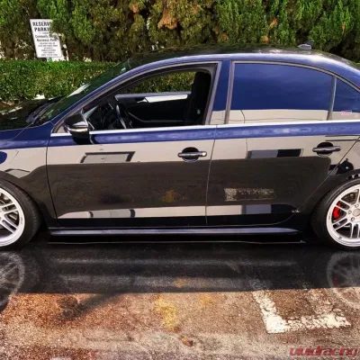 Street Aero Cross Faded Side Skirt Splitter Set Volkswagen Jetta GLI 2011-2014 - s-ssa-vol-001-cf-s75