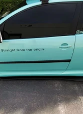 Street Aero Cross Faded Side Skirt Splitter Set Volkswagen Golf MK5 (3 Door) 2004-2009                                     - s-ssa-vol-003-cf-s73 - Image 9