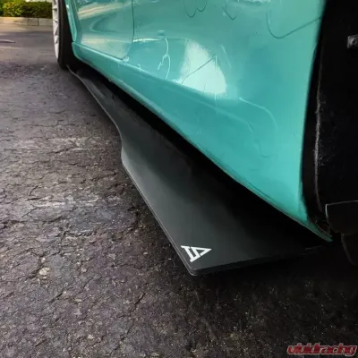 Street Aero Cross Faded Side Skirt Splitter Set Volkswagen Golf MK5 (3 Door) 2004-2009 - s-ssa-vol-003-cf-s73