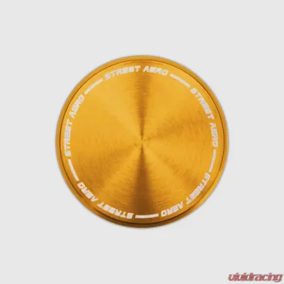 Street Aero Gold Slim Thicc Weighted Shift Knob - ssk2221