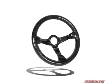 Street Aero Full Carbon Fiber Steering Wheel - ssw1021