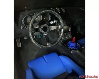 Street Aero Full Carbon Fiber Steering Wheel - ssw1021