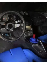 Street Aero Full Carbon Fiber Steering Wheel                                     - ssw1021 - Image 6