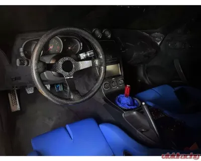 Street Aero Full Carbon Fiber Steering Wheel - ssw1021