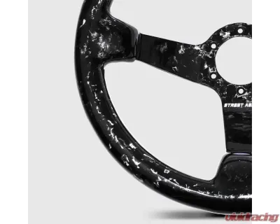 Street Aero Forged Carbon Fiber Steering Wheel - ssw1121
