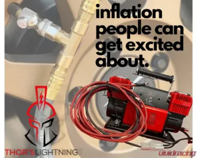 Thor's Lightning Air Systems Bolt True Dual Air Compressor - BOLT001