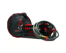 Thor's Lightning Air Systems Candy Red Short Stem/Apex Rpv Lock-On Air Chucks Ford Bronco 2021-2023