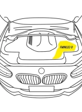 Forge Motorsport Carbon Fibre Inlet Duct BMW F Chassis 2012+                                     - FMINLD2 - Image 8