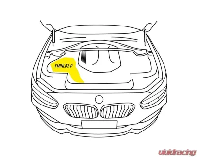 Forge Motorsport Carbon Fibre Inlet Duct BMW F Chassis 2012+ - FMINLD2
