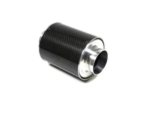 Forge Motorsport Pipercross Carbon Air Filter Canister with 76mm O/D Inlet | Outlets