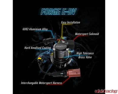 Forge Motorsports Atmospheric Dump Valve Audi | Cupra | Seat | Skoda | Volkswagen 1.8 | 2.0 TSI 2004+ - FMEDV103A