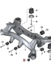 Fall-Line Lower Tension Arm Bearing Inner BMW E9X M3                                     - FLM-E9X-1BLTABI - Image 6