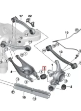 Fall-Line Rear Lower Control Arm Bearing Set Outer BMW F80 M3 | F82 M4                                     - FLM-F8X-1BLCABO - Image 6