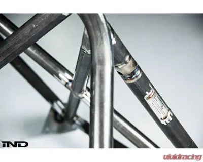 Fall-Line Motorsports Bolt-In Harness Bar GT3 Lightweight Gussets BMW E90 M3 - FLM-E90-RB-G