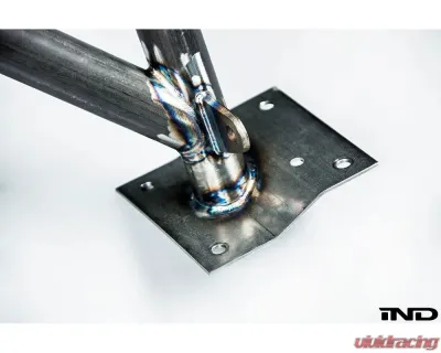 Fall-Line Motorsports Bolt-In Harness Bar GT3 Lightweight Gussets BMW E92 M3 - FLM-E92-RB-G