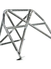 Fall-Line Motorsports Bolt-In Roll Bar - GT3 Lightweight Gussets BMW E46 M3                                     - FLM-E46-RB-G - Image 9