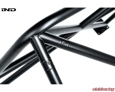 Fall-Line Motorsports Bolt-In Harness Bar GT3 - Lightweight Gussets BMW F87 M2 - FLM-F87-RB-G