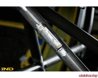 Fall-Line Motorsports Bolt-In Harness Bar GT3 Lightweight Gussets BMW E92 M3 - FLM-E92-RB-G