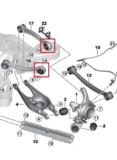Fall-Line Motorsports Outer Rear Upper Control Bearing Set BMW E9X M3                                     - FLM-E9X-1BRUCA - Image 2