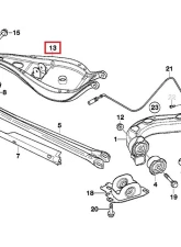 Fall-Line Motorsports Rear Coil Over Upper Control Arm BMW M3 E46 | E36 Set FLM-E36/E46-1FRUCA                                     - FLM-E36/E46-1FRUCA - Image 2