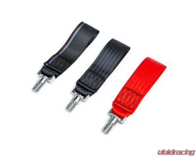 Fall-Line Motorsports Tow Strap - FLM-E36-3TSTR-BLK