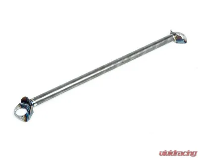 Fall-Line Motorsports Black Rear Strut Brace BMW E46 M3 - FLM-E46-RSTRUT-BLK