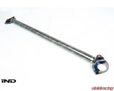 Fall-Line Motorsports Black Rear Strut Brace BMW E46 M3 - FLM-E46-RSTRUT-BLK
