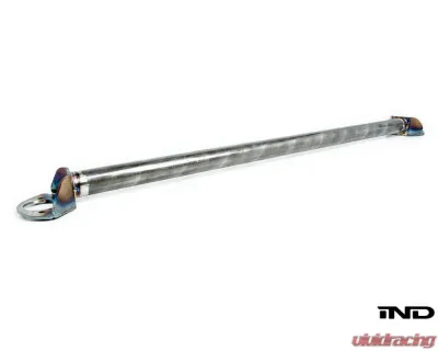 Fall-Line Motorsports Black Rear Strut Brace BMW E46 M3 - FLM-E46-RSTRUT-BLK