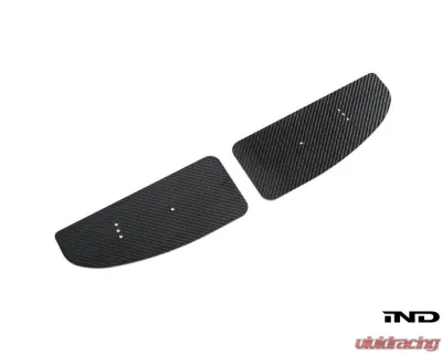 Fall-Line Motorsports Gloss M235iR Carbon Wing Endplate Set BMW M2 | M3 | M4 - FLM-F22-8235WEP-G