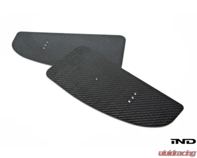 Fall-Line Motorsports Gloss M235iR Carbon Wing Endplate Set BMW M2 | M3 | M4 - FLM-F22-8235WEP-G