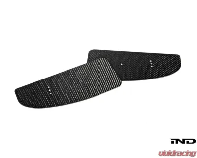 Fall-Line Motorsports Gloss M235iR Carbon Wing Endplate Set BMW M2 | M3 | M4 - FLM-F22-8235WEP-G
